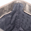 GUCCI GG Implementation Tote Bag PVC Gold Silver 211137 Auth BA15109-20