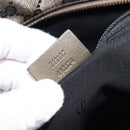 GUCCI GG Implementation Tote Bag PVC Gold Silver 211137 Auth BA15109-23