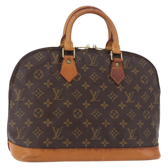 LOUIS VUITTON Monogram Alma Hand Bag M51130 LV Auth BA15112