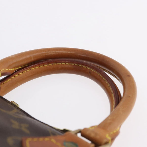 LOUIS VUITTON Monogram Alma Hand Bag M51130 LV Auth BA15112