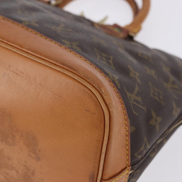 LOUIS VUITTON Monogram Alma Hand Bag M51130 LV Auth BA15112