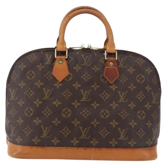 LOUIS VUITTON Monogram Alma Hand Bag M51130 LV Auth BA15112