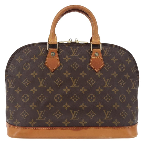 LOUIS VUITTON Monogram Alma Hand Bag M51130 LV Auth BA15112