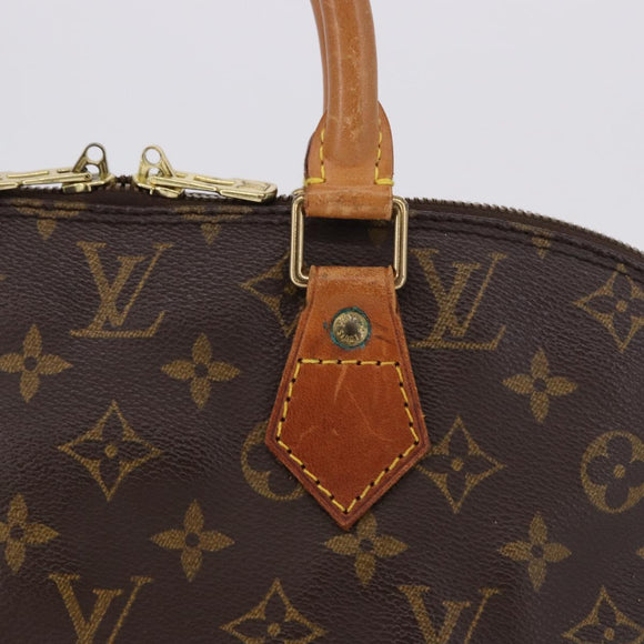 LOUIS VUITTON Monogram Alma Hand Bag M51130 LV Auth BA15112