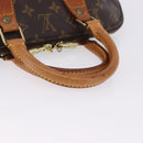 LOUIS VUITTON Monogram Alma Hand Bag M51130 LV Auth BA15112-9