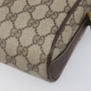 GUCCI GG Supreme Shoulder Bag PVC Beige Gold 89 02 018 Auth BA15113A-15
