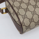GUCCI GG Supreme Shoulder Bag PVC Beige Gold 89 02 018 Auth BA15113A-16