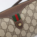 GUCCI GG Supreme Shoulder Bag PVC Beige Gold 89 02 018 Auth BA15113A-17