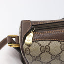 GUCCI GG Supreme Shoulder Bag PVC Beige Gold 89 02 018 Auth BA15113A-10