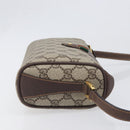 GUCCI GG Supreme Shoulder Bag PVC Beige Gold 89 02 018 Auth BA15113A-3
