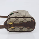 GUCCI GG Supreme Shoulder Bag PVC Beige Gold 89 02 018 Auth BA15113A-4