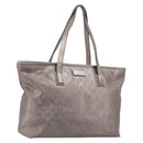 GUCCI GG Implementation Tote Bag PVC Pink Silver 211137 Auth BA15115-1
