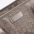 GUCCI GG Implementation Tote Bag PVC Pink Silver 211137 Auth BA15115-17