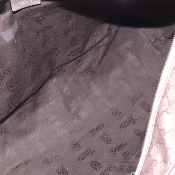 GUCCI GG Implementation Tote Bag PVC Pink Silver 211137 Auth BA15115