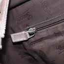 GUCCI GG Implementation Tote Bag PVC Pink Silver 211137 Auth BA15115-22