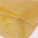 LOUIS VUITTON Monogram Vernis Reade PM Hand Bag Beige M91144 LV Auth BA15116-14