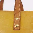 LOUIS VUITTON Monogram Vernis Reade PM Hand Bag Beige M91144 LV Auth BA15116-17
