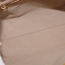 LOUIS VUITTON Monogram Vernis Reade PM Hand Bag Beige M91144 LV Auth BA15116-11