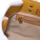 LOUIS VUITTON Monogram Vernis Reade PM Hand Bag Beige M91144 LV Auth BA15116-21