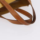 LOUIS VUITTON Monogram Vernis Reade PM Hand Bag Beige M91144 LV Auth BA15116-8