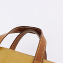 LOUIS VUITTON Monogram Vernis Reade PM Hand Bag Beige M91144 LV Auth BA15116-9