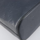 LOUIS VUITTON Monogram Mat Sutter Shoulder Bag Blue M55165 LV Auth BA15117-15