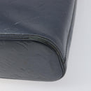 LOUIS VUITTON Monogram Mat Sutter Shoulder Bag Blue M55165 LV Auth BA15117-16
