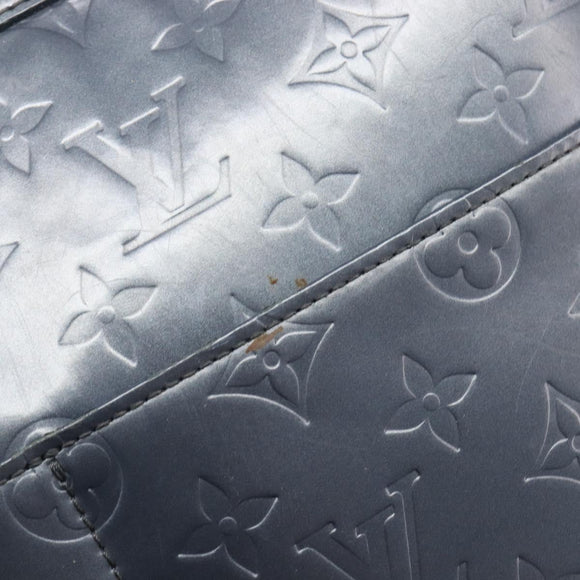 LOUIS VUITTON Monogram Mat Sutter Shoulder Bag Blue M55165 LV Auth BA15117
