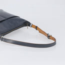 LOUIS VUITTON Monogram Mat Sutter Shoulder Bag Blue M55165 LV Auth BA15117-7