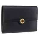 LOUIS VUITTON Epi Pochette Arche Shoulder Bag Black Noir M52572 LV Auth BA15120-1