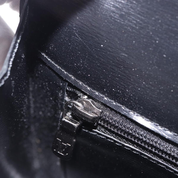 LOUIS VUITTON Epi Pochette Arche Shoulder Bag Black Noir M52572 LV Auth BA15120