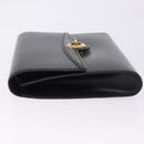 LOUIS VUITTON Epi Pochette Arche Shoulder Bag Black Noir M52572 LV Auth BA15120-4