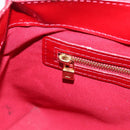 LOUIS VUITTON Monogram Vernis Wilshire PM Bag Pomme D'amour M93642 Auth BA15121-20