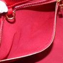 LOUIS VUITTON Monogram Vernis Wilshire PM Bag Pomme D'amour M93642 Auth BA15121-21