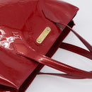 LOUIS VUITTON Monogram Vernis Wilshire PM Bag Pomme D'amour M93642 Auth BA15121-6