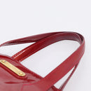 LOUIS VUITTON Monogram Vernis Wilshire PM Bag Pomme D'amour M93642 Auth BA15121-8