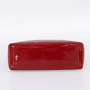 LOUIS VUITTON Monogram Vernis Wilshire PM Bag Pomme D'amour M93642 Auth BA15121-5