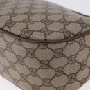 GUCCI GG Supreme Web Sherry Line Bag PVC Beige Gold 02 14 032 Auth BA15126-13