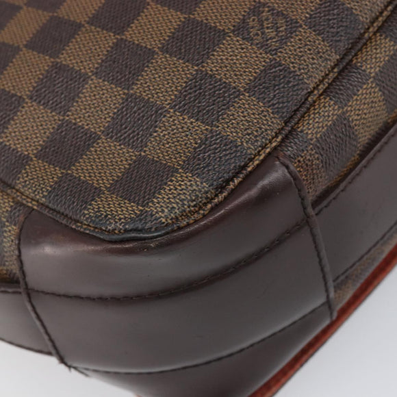 LOUIS VUITTON Damier Ebene Bastille Shoulder Bag N45258 LV Auth BA15131