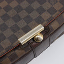 LOUIS VUITTON Damier Ebene Bastille Shoulder Bag N45258 LV Auth BA15131-17