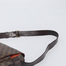 LOUIS VUITTON Damier Ebene Bastille Shoulder Bag N45258 LV Auth BA15131-8