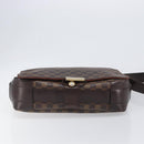 LOUIS VUITTON Damier Ebene Bastille Shoulder Bag N45258 LV Auth BA15131-5