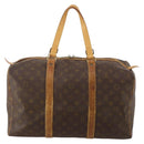 LOUIS VUITTON Monogram Sac Souple 45 Boston Bag M41624 LV Auth BA15132-2
