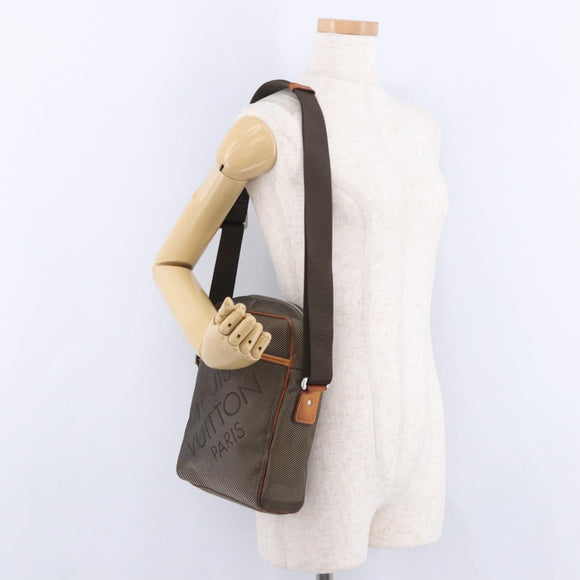 LOUIS VUITTON Damier Geant Sitadan NM Bag Brown Tail M93224 LV Auth BA15134