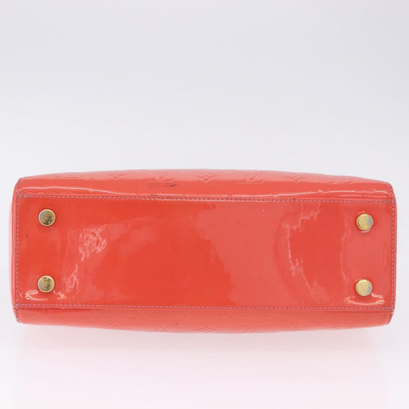 LOUIS VUITTON Monogram Vernis Blair MM Hand Bag Rose rich M90262 LV Auth BA15136