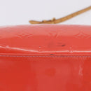 LOUIS VUITTON Monogram Vernis Blair MM Hand Bag Rose rich M90262 LV Auth BA15136-6