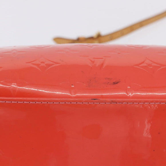 LOUIS VUITTON Monogram Vernis Blair MM Hand Bag Rose rich M90262 LV Auth BA15136