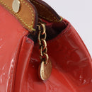 LOUIS VUITTON Monogram Vernis Blair MM Hand Bag Rose rich M90262 LV Auth BA15136-19