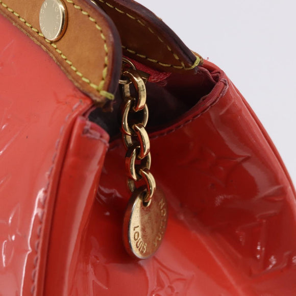 LOUIS VUITTON Monogram Vernis Blair MM Hand Bag Rose rich M90262 LV Auth BA15136
