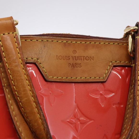 LOUIS VUITTON Monogram Vernis Blair MM Hand Bag Rose rich M90262 LV Auth BA15136